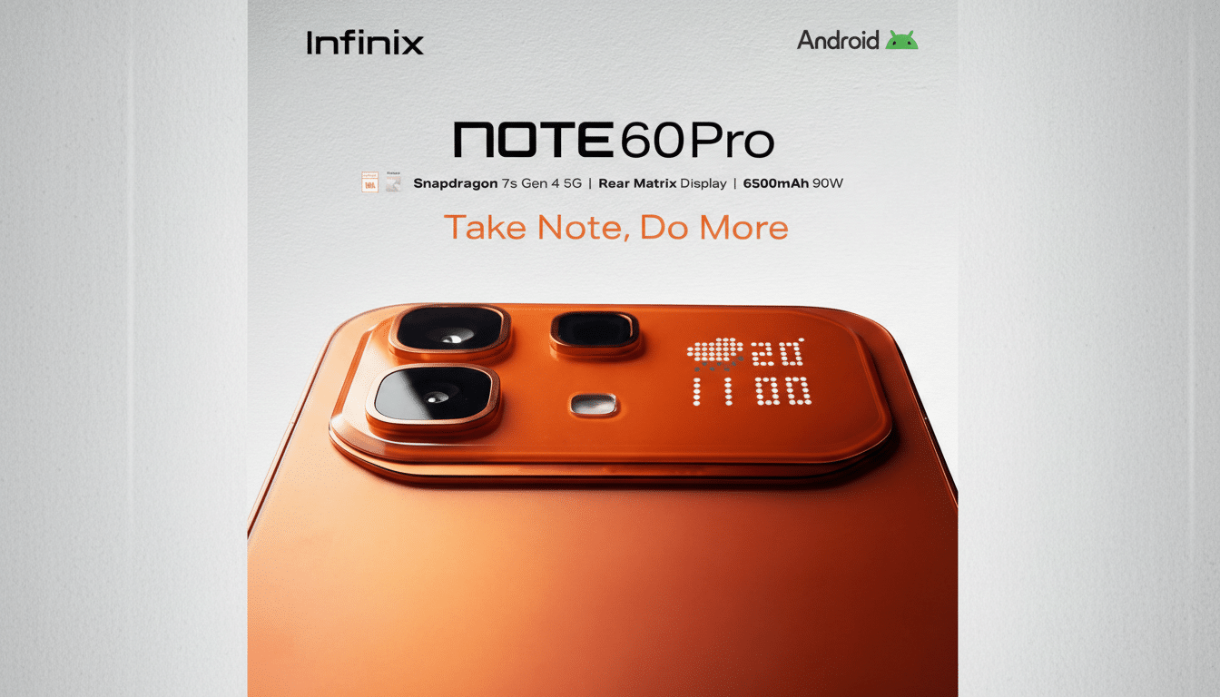 Infinix Note 60 Pro Solar Orange 16GB(8+8)+256GB
